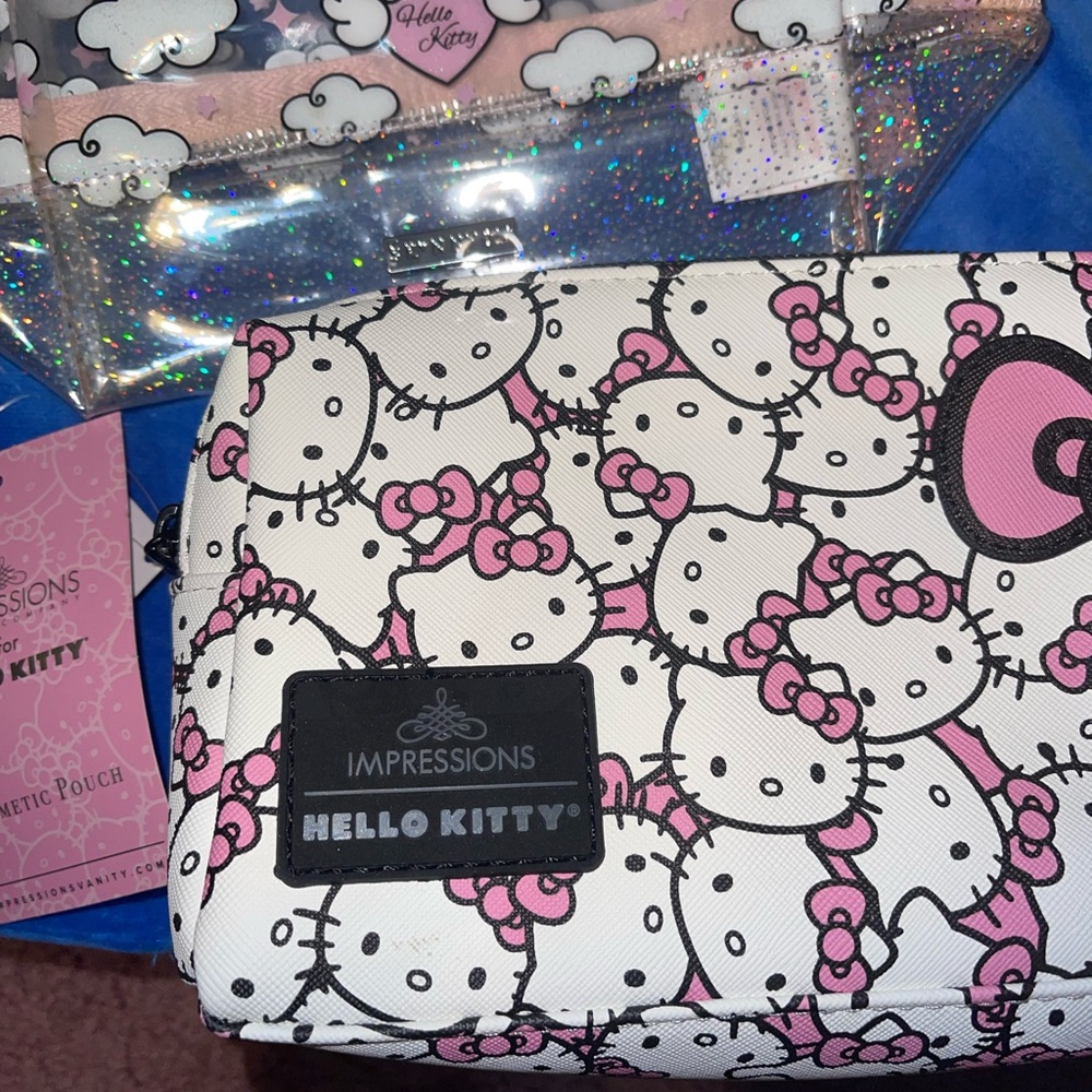 Hello Kitty Cosmetic Pouches
